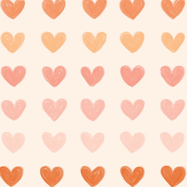 Large Hearts in Marshmallow