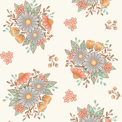 Spring Bouquet in Cottontail