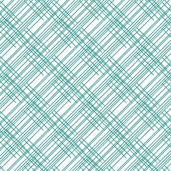 Thatched in Jade on White