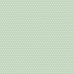 Polka Dots in Minty Green
