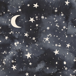 October Night Sky in Midnight