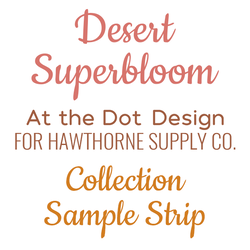 Desert Superbloom Sample Strip