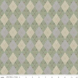 Argyle in Green