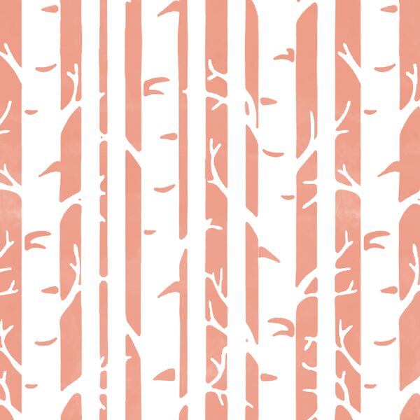 Birches in Grapefruit