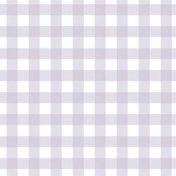 Gingham in Light Lilac