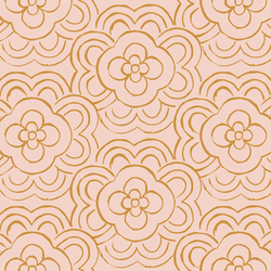 Flower Deco Tile in Daydream