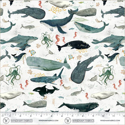 Creatures of the Sea in Foam