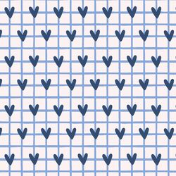 Heart Check in True Blue