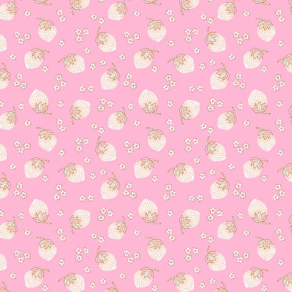 Pineberries in Peony