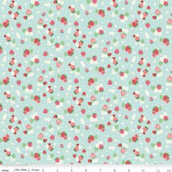 Berry Patch in Aqua