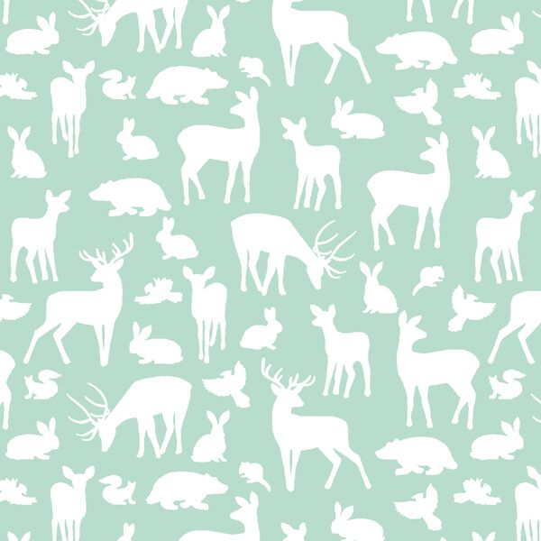Forest Friends in Mint