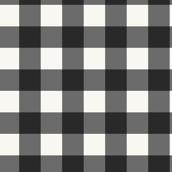 Gingham in Charcoal