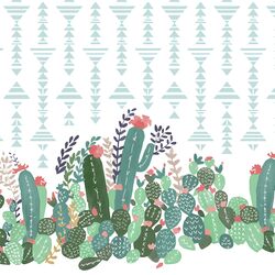 Succulent Double Border in Oasis
