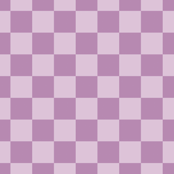 Tonal Checkerboard in Violet and Lilac
