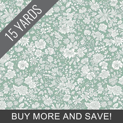 Emily Belle in Olive Leaf - 15 Yard Bolt