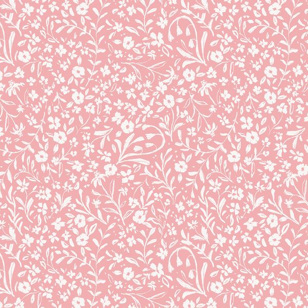 Tea Party Calico in Blossom Pink