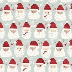 Father Christmas in Milky Green