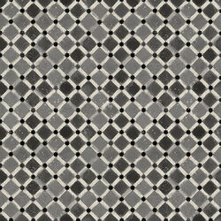 Star Grid in Gray Black