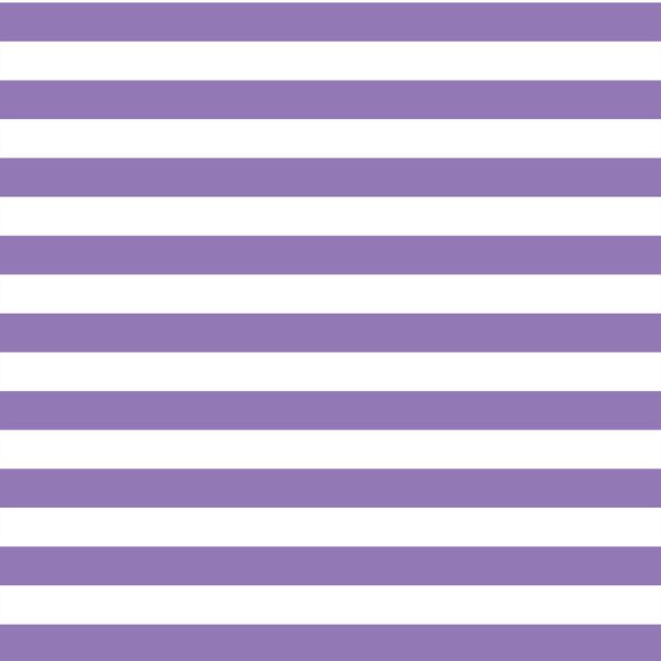 Horizontal Candy Stripe in Amethyst