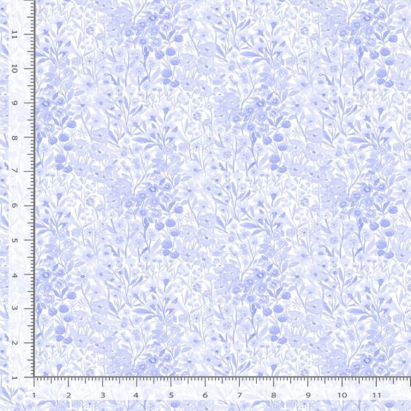 Celestial Blooms in White