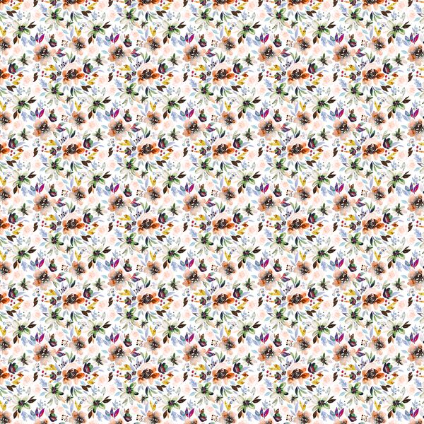 Mini Autumn Berry Floral in Rose