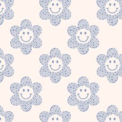 Smiling Daisy in Periwinkle