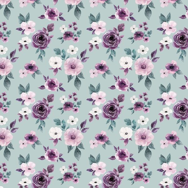 Little Frosty Bouquet in Ice Blue