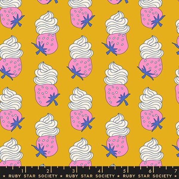 Strawberry Whip in Goldenrod
