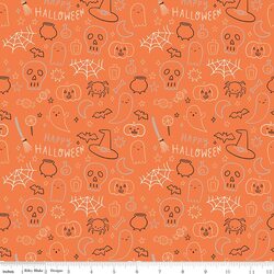 Halloween in Icons Orange