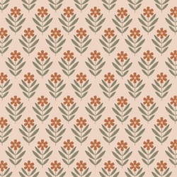 Stamped Daisies in Shell