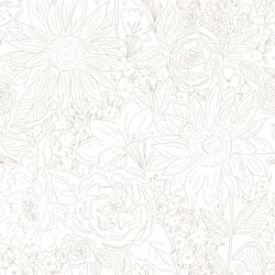 Paperie in Taupe on White
