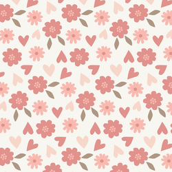Heart Floral in Sweet