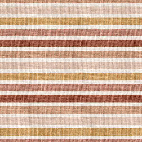 Stripe in Pink and Mustard