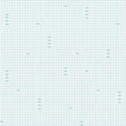 Geometry in Glacier Blue