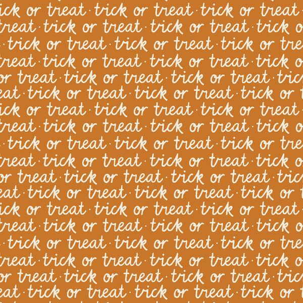 Trick or Treat in Orange