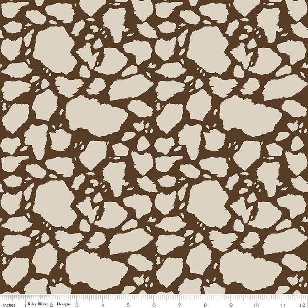 Cow Patches in Tan