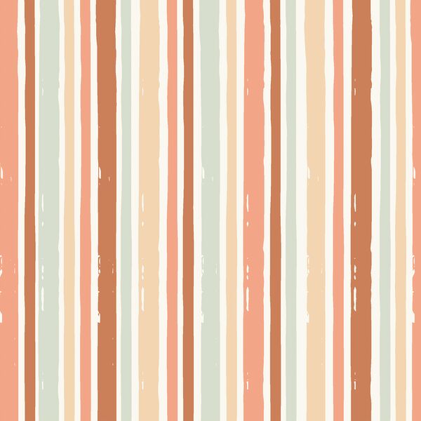 Vivid Stripe in Allspice