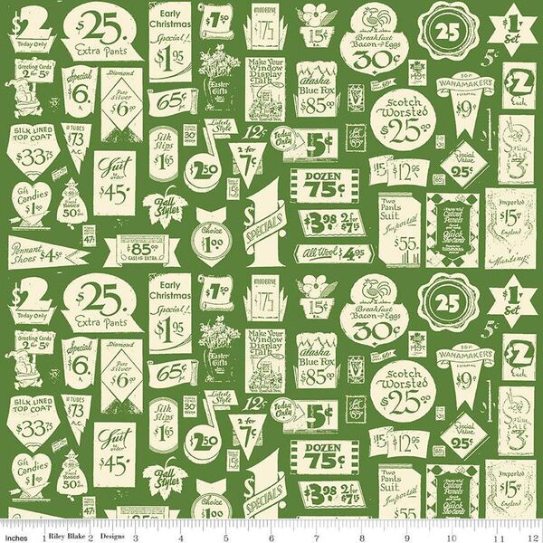 Gift Tags in Green