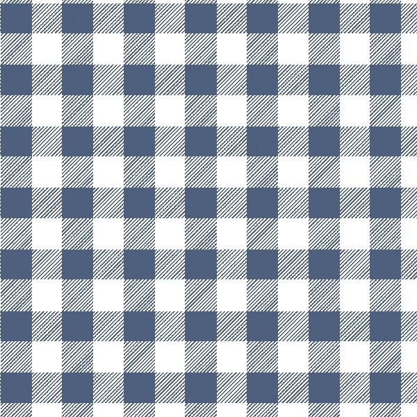 Medium Buffalo Plaid in Midnight