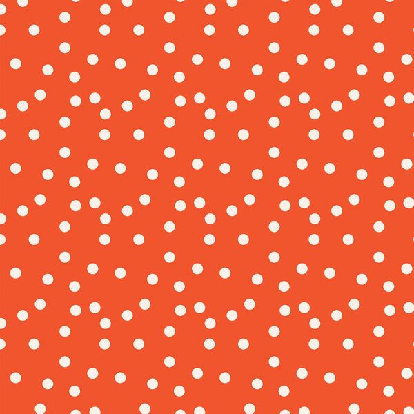 Sunshine Polka Dots in Cherry