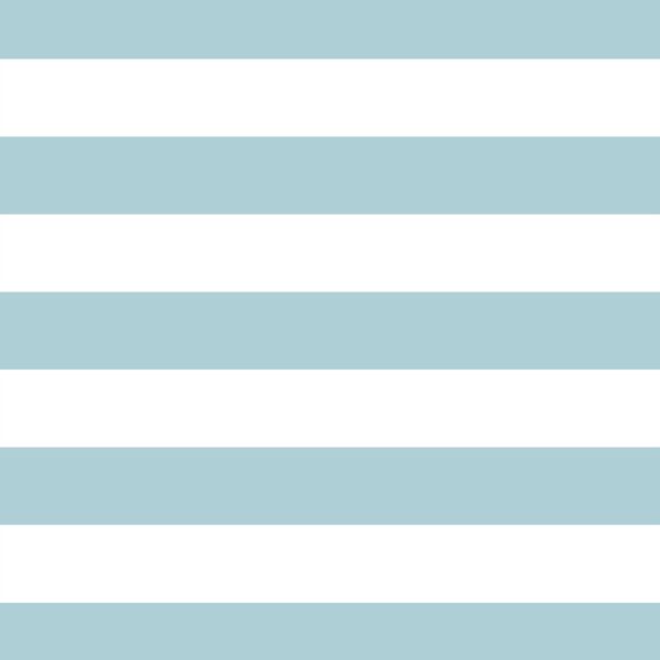 Horizontal Play Stripe in Powder Blue