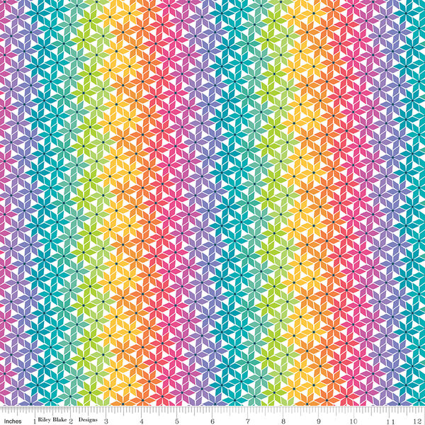 Stellar Weave in Rainbow