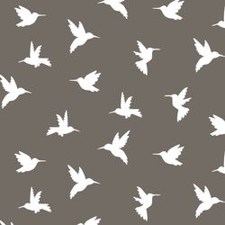Hummingbird Silhouette in Stone