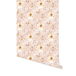 Lustrous Sunflowers in Pink Marshmallow