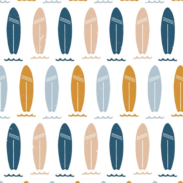 Surfboard Stripes in Beachy