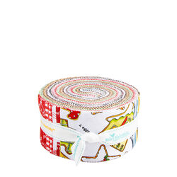 Gingerbread 2.5" Strip Roll