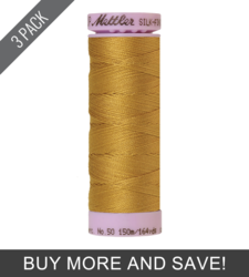 Palomino (9105-1130) - Silk Finish Cotton 50wt - 164 Yards (3 Pack)