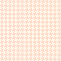 Small Houndstooth in Blush