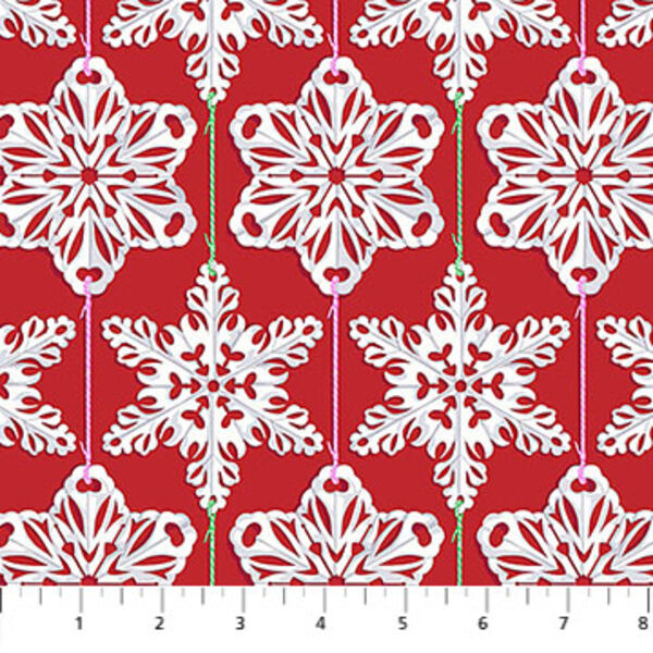 Paperflakes in Red Hot