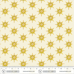 Starburst in Cream Gold